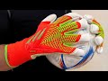 Adidas aaron ramsdale predator edge gl pro hybrid promo the game data goalkeeper gloves