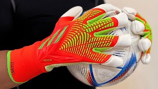 Adidas "Aaron Ramsdale" PREDATOR EDGE GL PRO HYBRID PROMO THE GAME DATA Goalkeeper Gloves