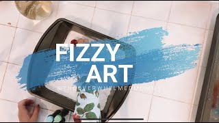 FIZZY ART | Kids Experiments + Easy Crafts
