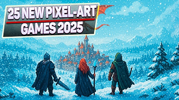 Top 25 nieuwe geweldige pixelartgames 2025