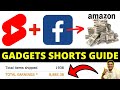 Shorts Earning With Facebook Step By Step Guide - How To Earn From Amazon Affiliate & Monetization 🔥