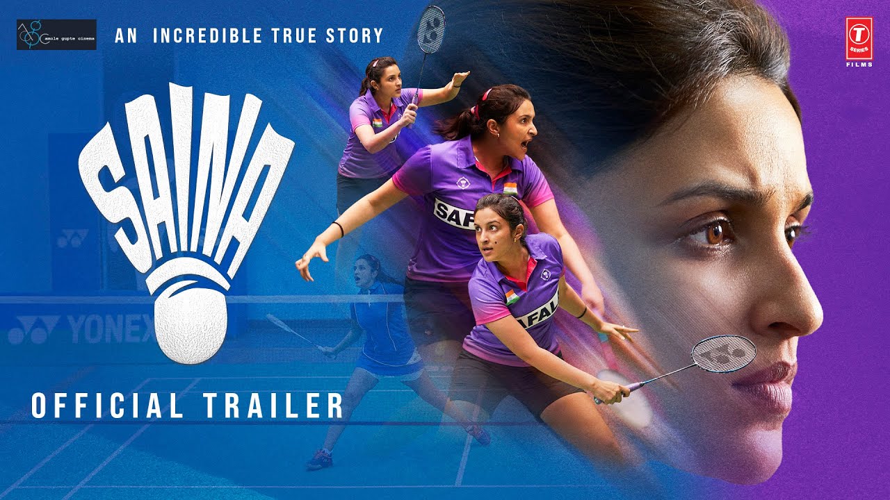 Saina: Official Trailer | Parineeti Chopra | Bhushan Kumar | Releasing 26  March 2021 - YouTube