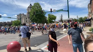 LIVE Downtown Bloomington Indiana Protest  Black Lives Matter