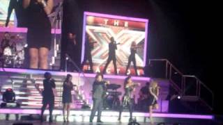 Video thumbnail of "XFactor Finalists Aint No Mountain"