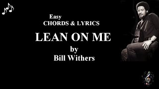 Lean On Me by Bill Withers - Guitar Chords and Lyrics