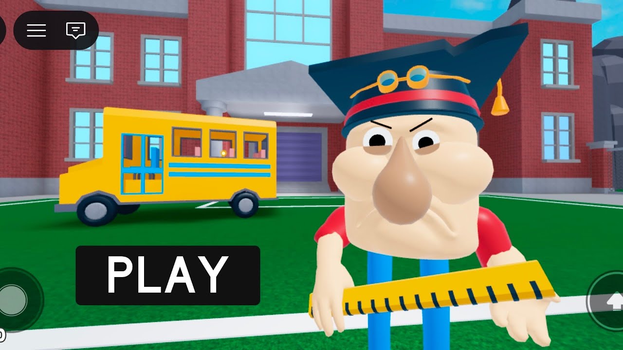 Epic School Escape Obby😐😗