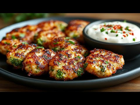 Pan Fried Chicken Fritters