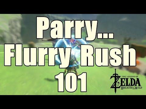 I Wish I Knew Earlier How To Parry/Flurry Rush In Zelda Breath Of The Wild