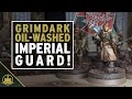 Painting a Warhammer 40K Astra Militarum Combat Patrol