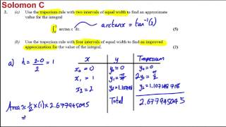 The Trapezium Rule Exam Style Question 1