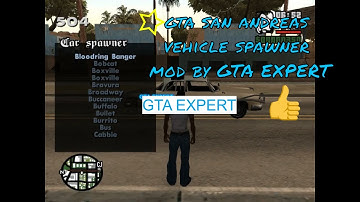 How to Download and install Vehicle spawner mod in GTA San Andreas|GTA EXPERT