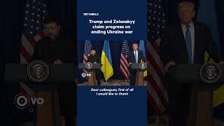 Trump And Zelenskyy Claim Progress On Ending Ukraine War