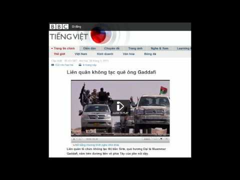 28-03-2011 - BBC Vietnamese - Lin qun khng tac qu ng Gaddafi