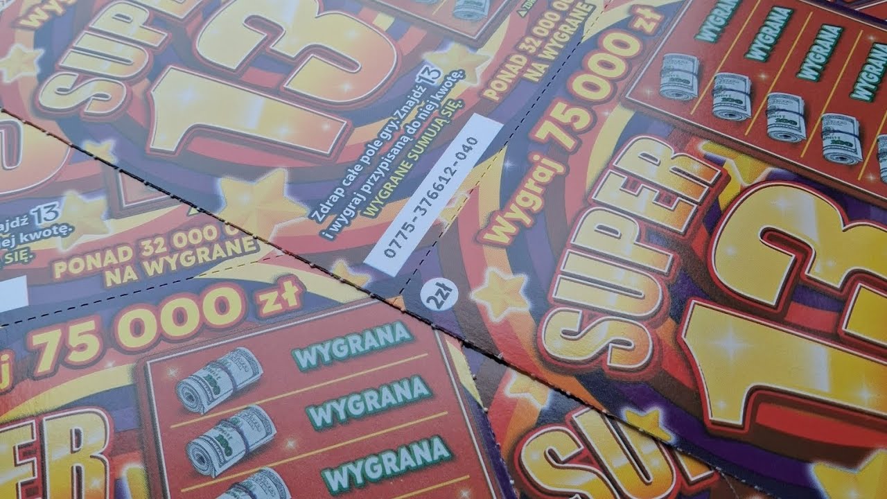 Lecimy zdrapki za 100 zł, SUPER 13, pustak na pustaku