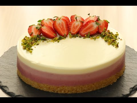 Video: Cheesecake With Ricotta And Fresh Strawberries