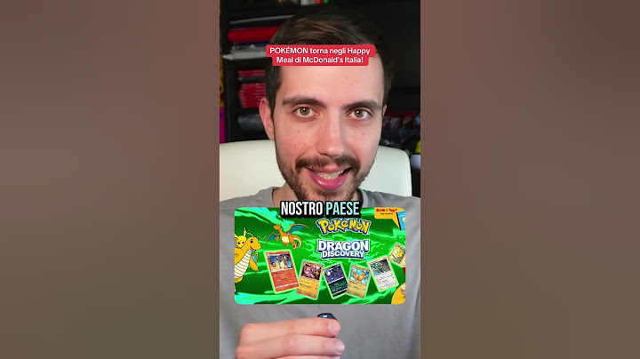 Le NUOVE Carte Pokémon negli Happy Meal di McDonald's 🐲 Alla Scoperta dei Draghi!