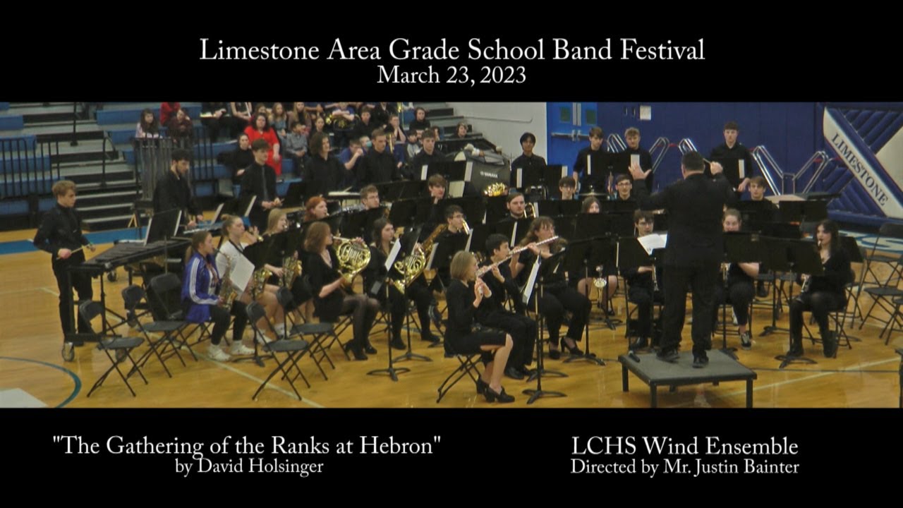 The Gathering of the Ranks at Hebron Limestone Band Festival 2023