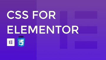 CSS For Elementor | Write Custom CSS in Elementor | Web Cifar 2020