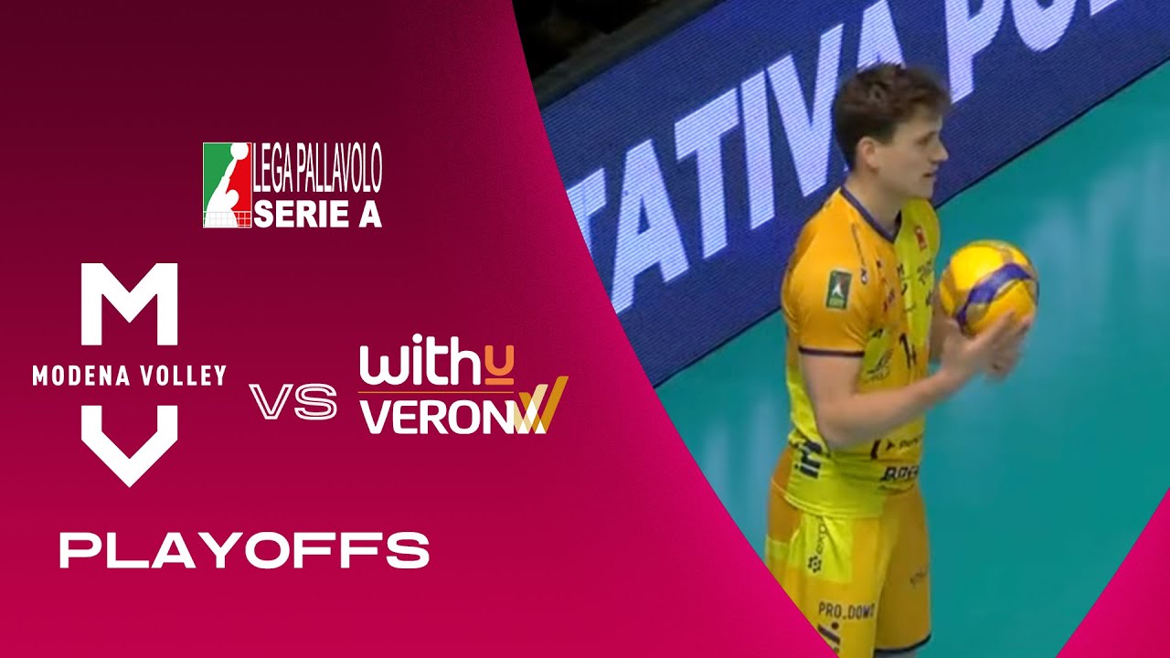 Modena vs Verona Highlights SuperLega Playoffs