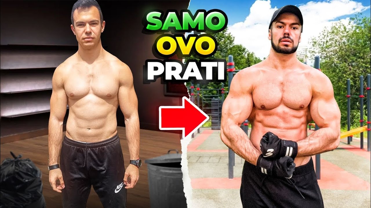 Kako izgraditi mišiće? PRAVI NAČIN