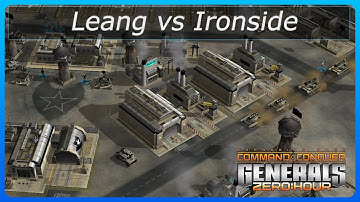 [C&C Generals Zero Hour] - Leang vs General Ironside - Challenge