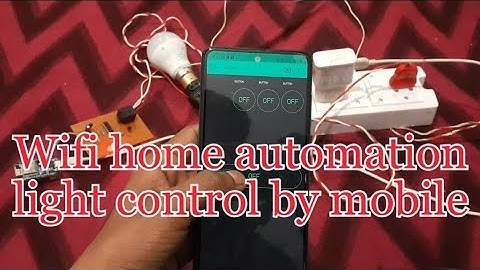 Wifi Home Automation Light Control - NodeMCU 8266 - Blynk App / Relay - NodeMCU 8266 Cording