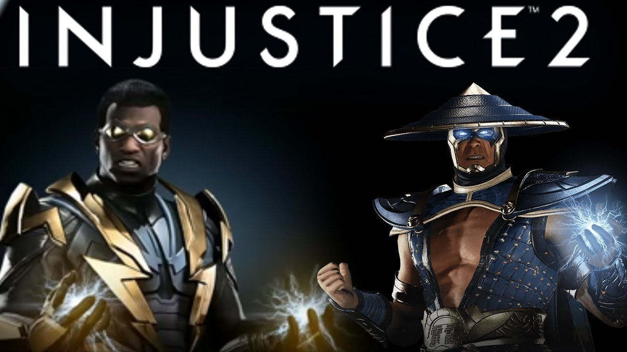 ALL BLACK LIGHTNING VS RAIDEN DIALOGUE INTROS/CLASHES/SUPER/OUTRO