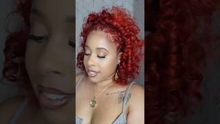Perm rod set on natural hair! #naturalhair #curlyhairstyles #naturalhairstyles