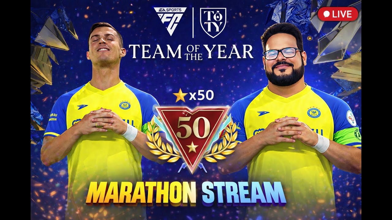 TOTY MARATHON STREAM 🔥 Road to 50⭐ | Pack Opening 