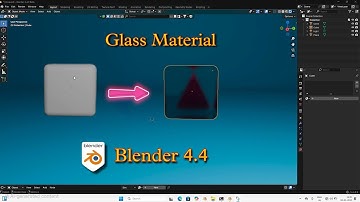 How To Create Best Glass Material In Blender Tutorial#blender #video