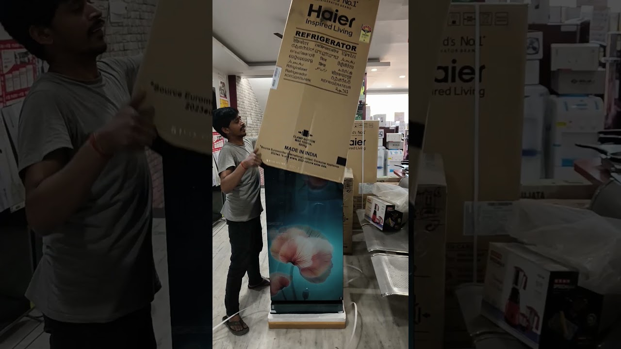 Haier fridge glass door best 2024. 