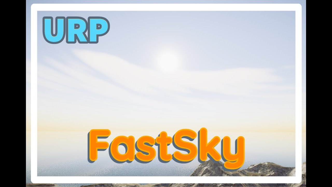 FastSky - Sky and Clouds URP | Unity Asset Store - YouTube