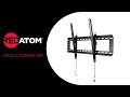 Red atom tilt wall mount installation redxltopen175p