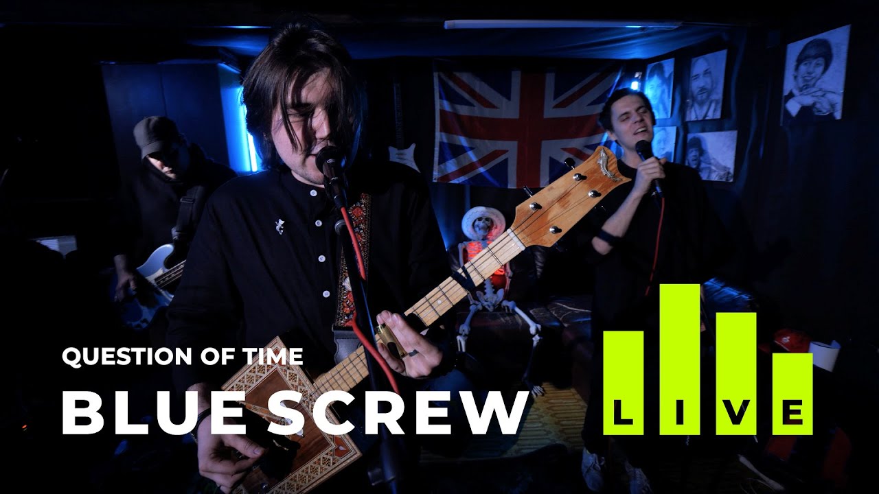BLUE SCREW — Question of Time [