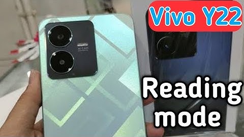 How To Reading Mode Setting Inow To Enable Reading Mode In Vivo Y22, How To Use