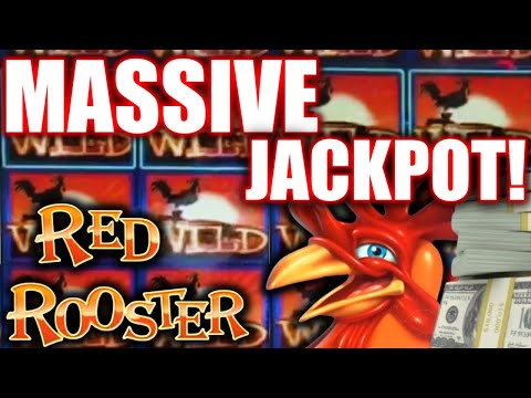 MASSIVE JACKPOT FROM THE VAULT! ★ INCREDIBLE RED ROOSTER BONUS HANDPAY