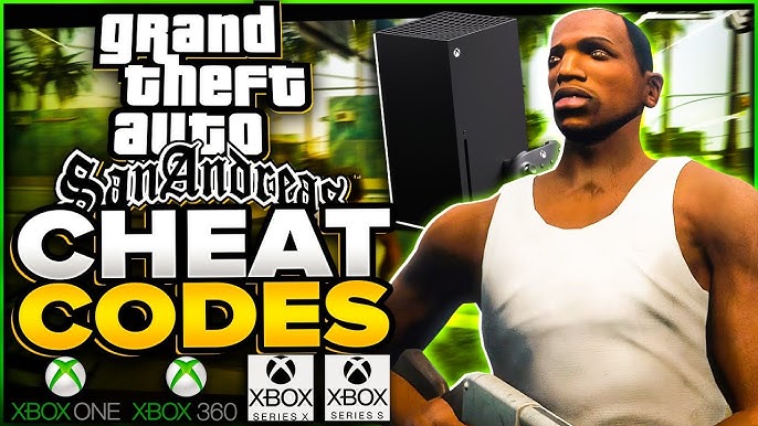 CHEATS - GTA SAN ANDREAS - CHEATS/CODIGOS/TRAPAÇAS XBOX-360 REMAKE 