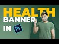 Medical or Health Banner / Social Media Post Design in Photoshop