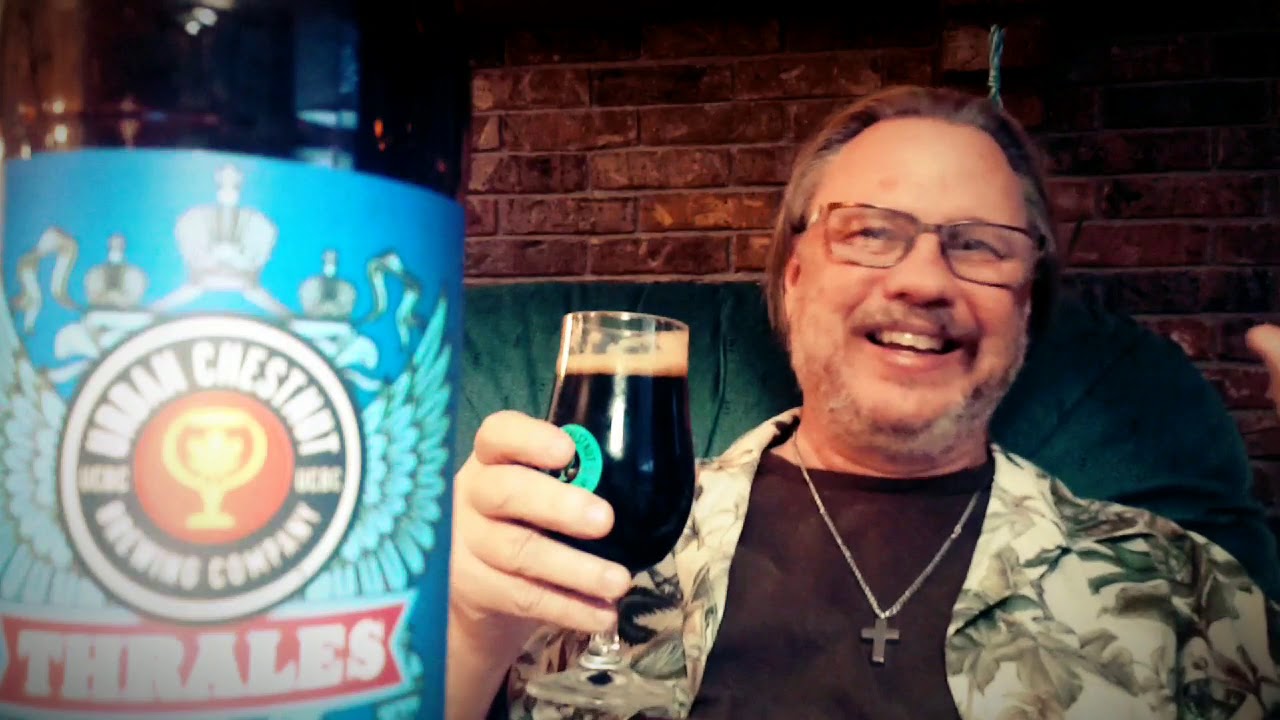 Happy Thanksgiving Thrale's Imperial Stout paired with Tom's Town