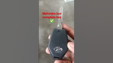Mahindra kuv complete key ✅ #mahindra #mahindrascorpio #mahindrakuv100 #mahindrathar #carkeys #flip