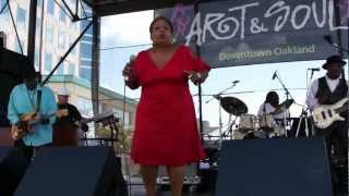Rhonda Benin sings Standin&#39; on Shakey Ground at Oakland Art &amp; Soul 2011
