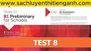 PET Listening - Ready for B1 Preliminary for Schools Tests 8 with KET PET Mr Mol
