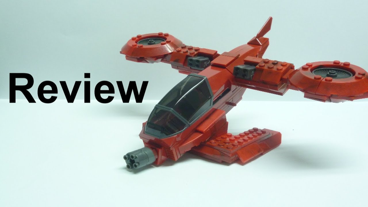 Halo Mega Bloks - Unsc Hornet Attack Review
