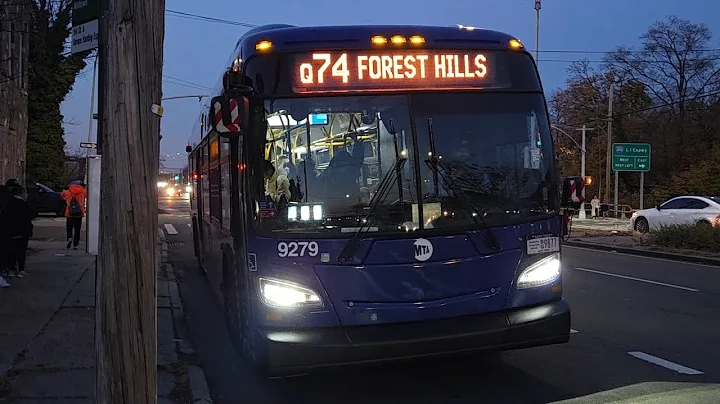 MTA Bus: Onboard 2024 New Flyer XD40 #9279 on the Q74-LTD from QCC to 164th St/Horace Harding Expy