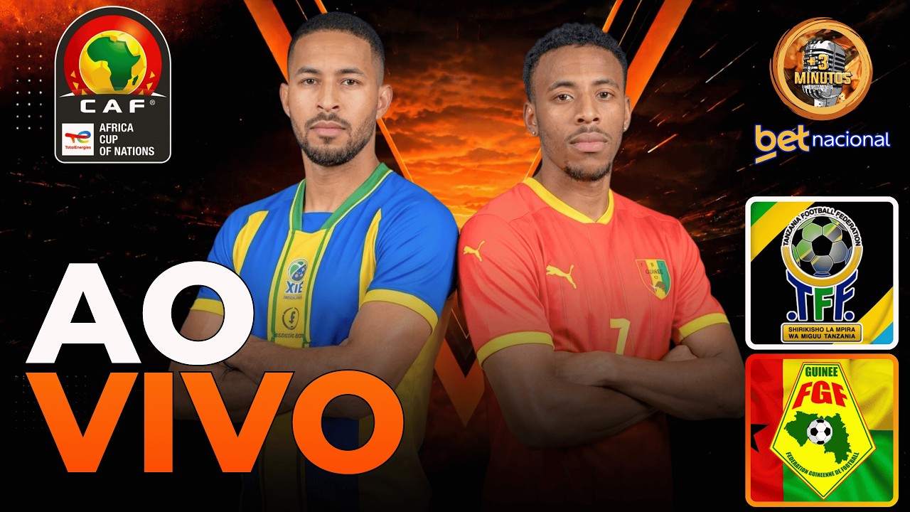 TANZÂNIA X GUINÉ-BISSAU AO VIVO DO AMAAN STADIUM | ELIMINATÓRIAS COPA AFRICANA