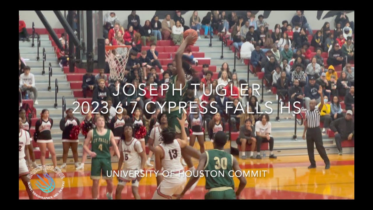 Joseph "JoJo" Tugler 2023 6'7 University of Houston Commit - Cypress Falls High School