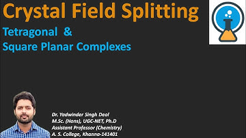 #Crystal_field_splitting #CFS #Tetragonal #Square_planar #Neet #JEE #Bsc #Bsc #UGC #NET #Chemistry