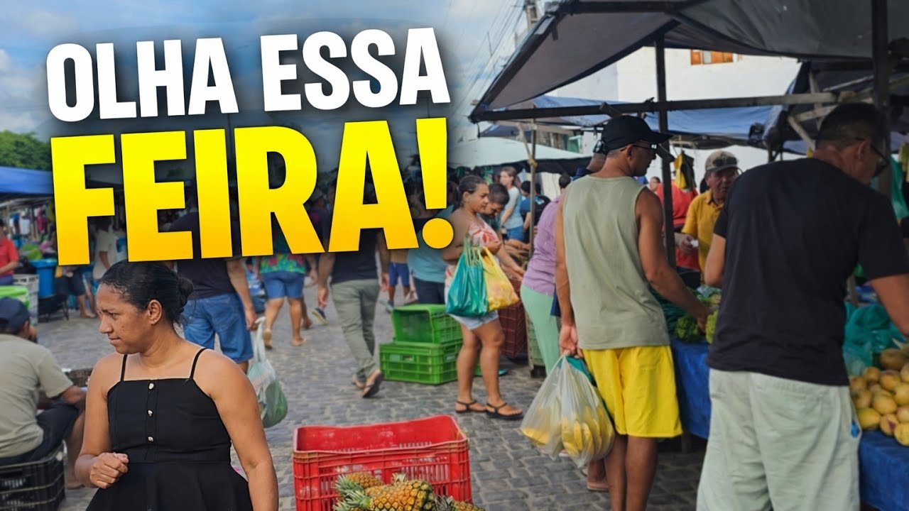 Tradição e movimento na Feira Livre de Santa Maria RN