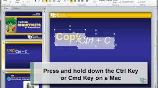 PowerPoint Short Cuts to Duplicate