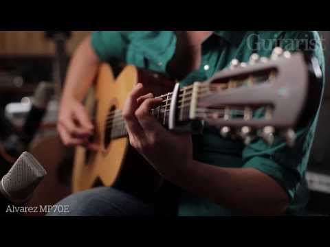 Alvarez MG75SCE & MP70E acoustic guitar demo